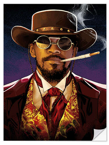 Wall sticker Django Unchained