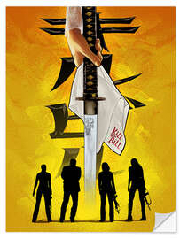 Sisustustarra Kill Bill Katana