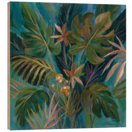 Trebilde Tropical leaves at midnight