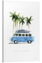 Magnettafel Surf Trip mit meinem Campervan