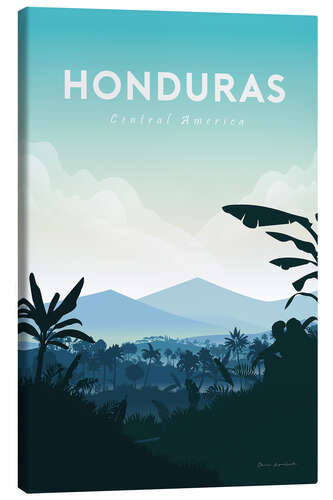 Canvas print Honduras