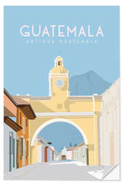 Wall sticker Antigua Guatemala