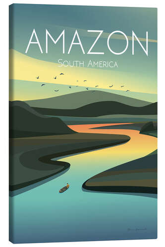 Canvas print Amazonia