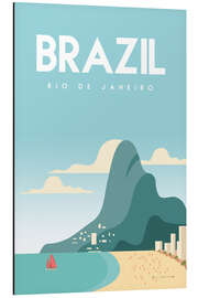 Magnettafel Rio de Janeiro, Brazil