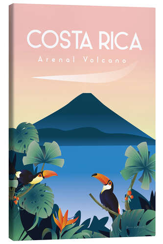 Canvas print Arenal Volcano - Costa Rica