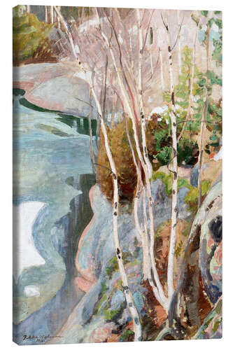 Tableau sur toile Breaking ice