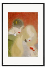 Gerahmter Kunstdruck Das Familienerbstück - Helene Schjerfbeck