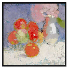 Gerahmter Kunstdruck Rote Äpfel