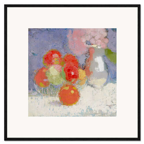 Ingelijste kunstdruk Red Apples
