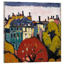 Acrylic print Landscape, Paris