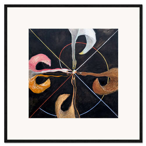 Gerahmter Kunstdruck Gruppe IX SUW, Der Schwan Nr. 7