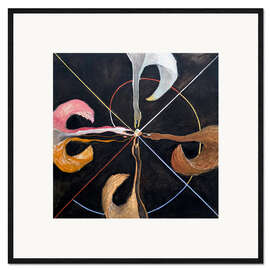 Impression artistique encadrée Group IX SUW, The swan No. 7