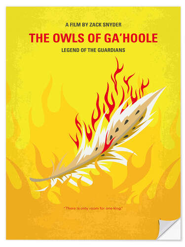 Naklejka na ścianę Legend of the Guardians: The Owls of Ga'Hoole