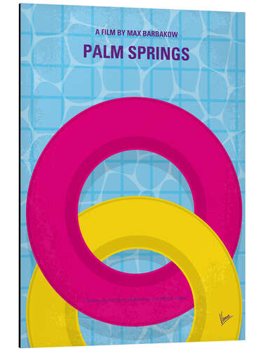 Tableau en aluminium Palm Springs