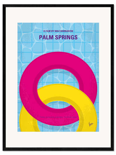 Plakat artystyczny premium w ramie Palm Springs