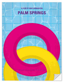 Selvklebende plakat Palm Springs