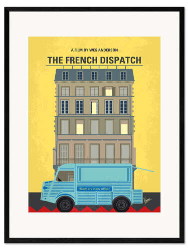 Framed art print The French Dispatch