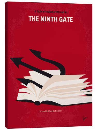 Canvas print The Ninth Gate