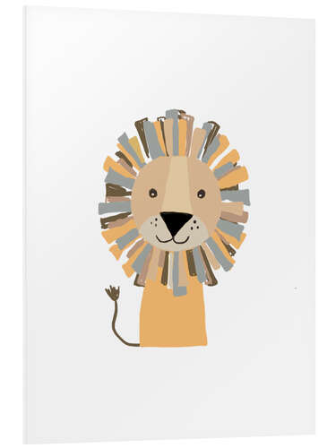 PVC print Little lion