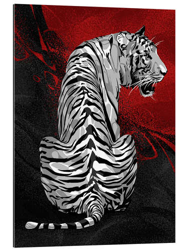 Gallery print White Tiger