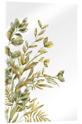 Obraz na szkle akrylowym Botanical illustration