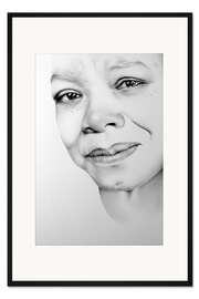 Gerahmter Kunstdruck Maya Angelou