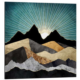 Magnettafel Metallic Daybreak