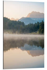 Aluminium print Summer at the Geroldsee