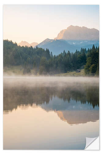 Naklejka na ścianę Summer at the Geroldsee