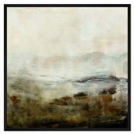 Gerahmter Kunstdruck Vinyards - Dan Hobday