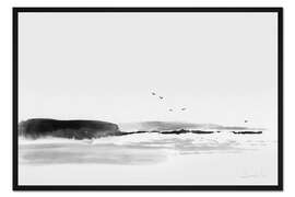 Gerahmter Kunstdruck Sea Rock