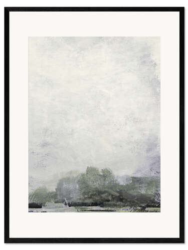 Ingelijste kunstdruk Forest II