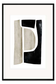 Gerahmter Kunstdruck Abstract View I