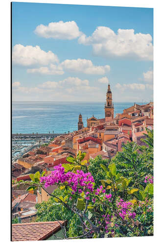 Tableau en aluminium Menton