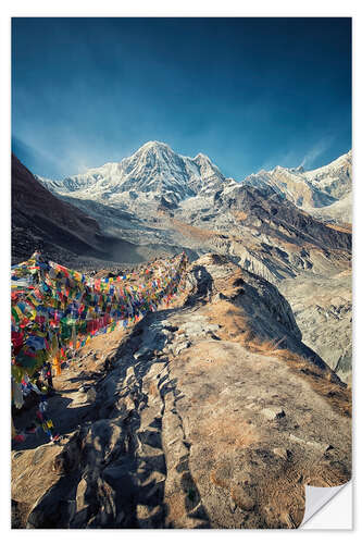 Naklejka na ścianę Annapurna Base Camp