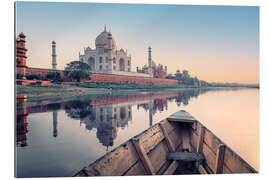 Tableau en plexi-alu Rivière Yamuna