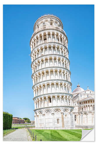 Selvklebende plakat Pisa