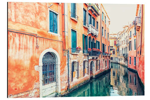 Aluminium print Secret Venice