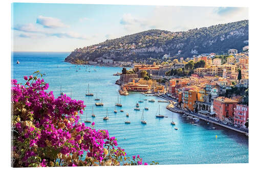 Acrylic print Villefranche sur mer