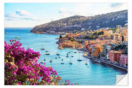 Wall sticker Villefranche sur mer