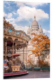 Acrylic print Montmartre