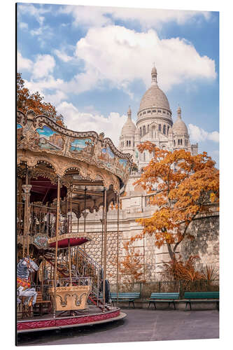 Tableau en aluminium Montmartre