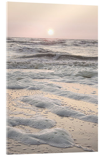 Acrylic print Pastel Color Sunset