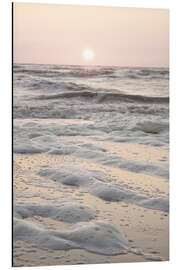 Magnettafel Pastellfarbener Sonnenuntergang