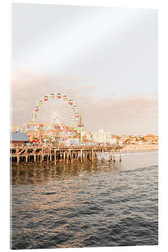 Cuadro de metacrilato Muelle de Santa Mónica, California