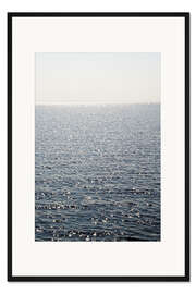 Gerahmter Kunstdruck Sonnengeküsster Ozean