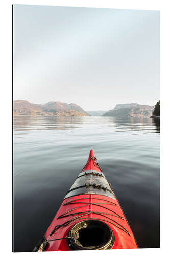 Galleritryk The Red Kayak In Norway