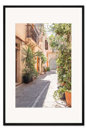 Gerahmter Kunstdruck Sommer in Griechenland