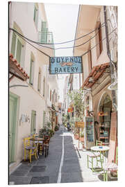 Magnettafel Pastellstraße in Griechenland