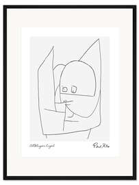 Gerahmter Kunstdruck Altkluger Engel